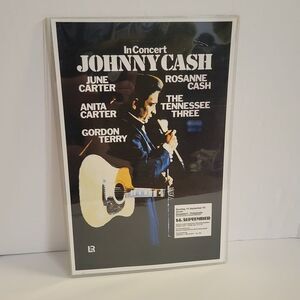 Johnny Cash - German Tour - 1975 Music Poster